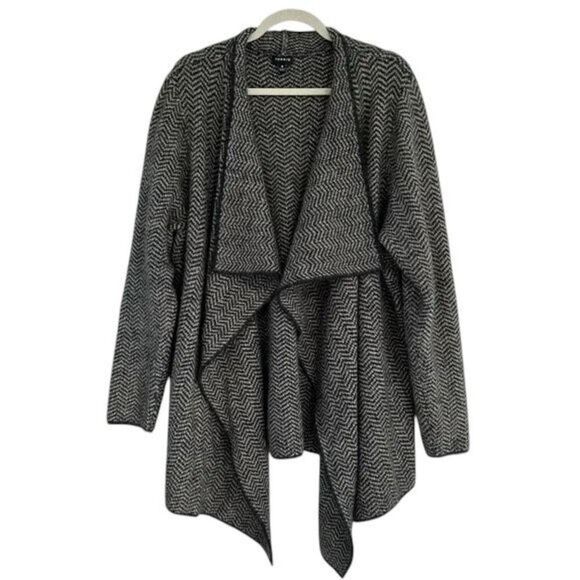 ✨Torrid Chevron Pattern Draped Sz 4X Cardigan✨ - Picture 5 of 9